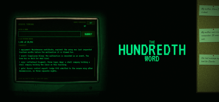 The Hundredth Word